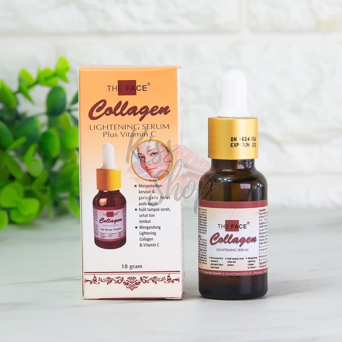BPOM PAKET CREAM  COLLAGEN ORIGINAL BPOM THE FACE 5IN1 SABUN TONER CREAM SIANG CREAM MALAM