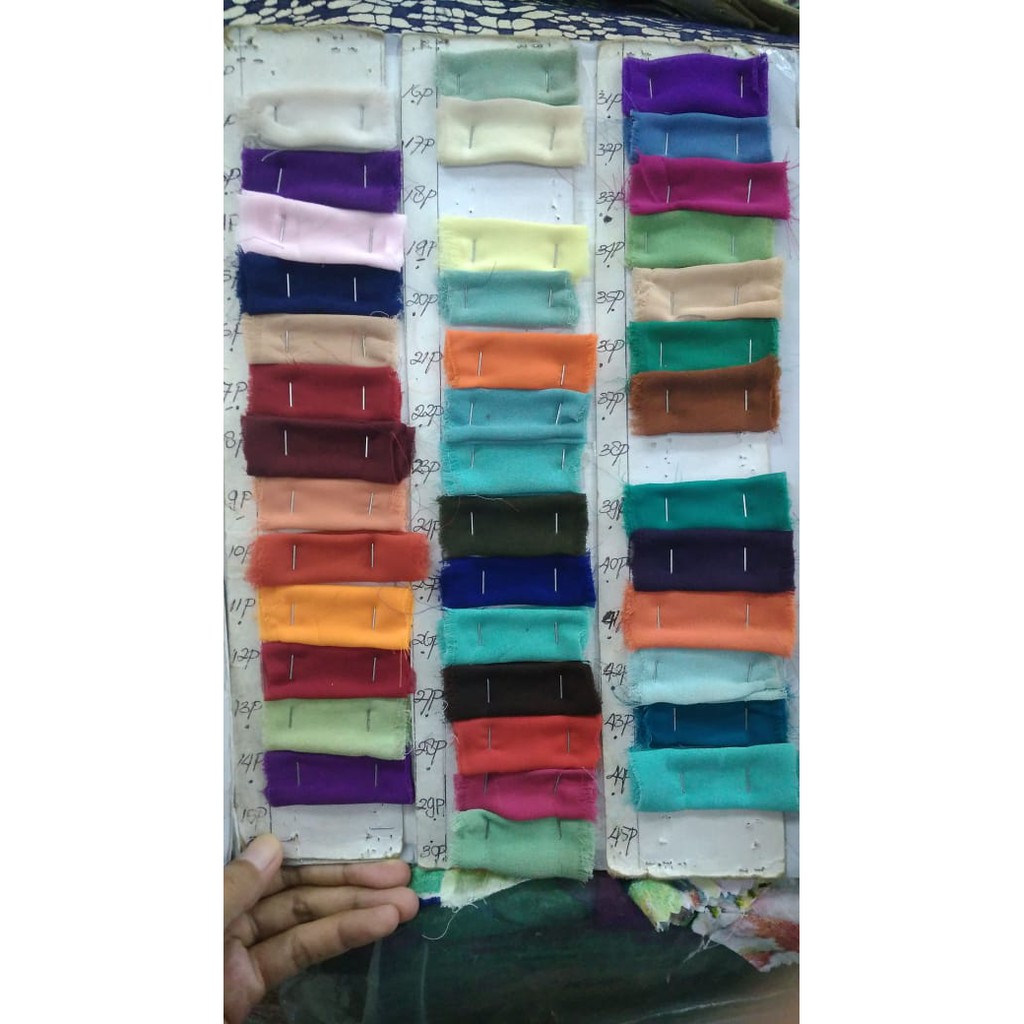 Premium Kain Sifon Ceruti