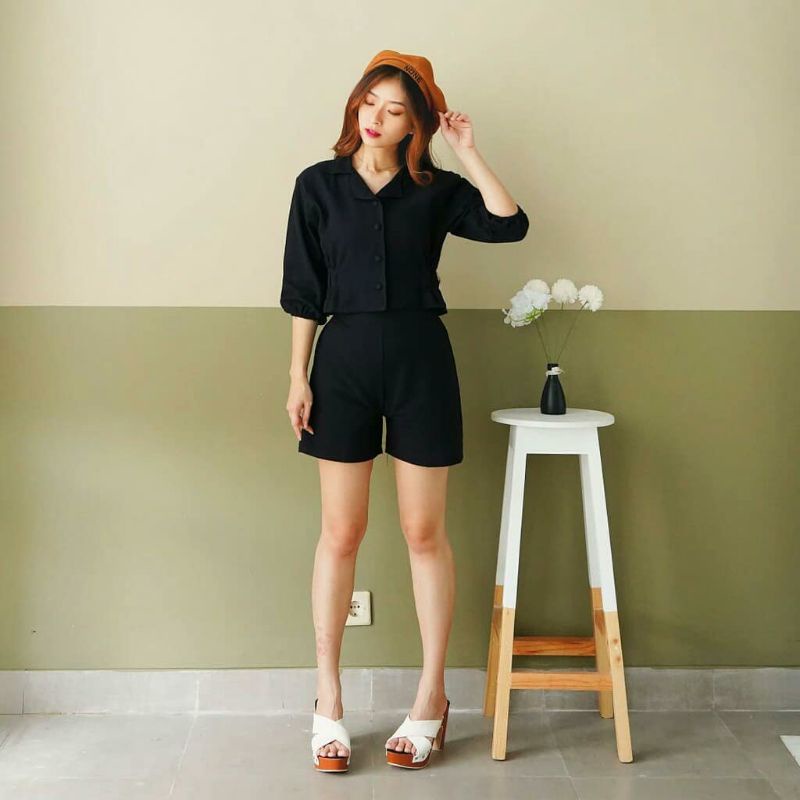 Celana Pendek Wanita Hot Pants Wanita Korean Style M L XL XXL BAZZAR MURAH ID