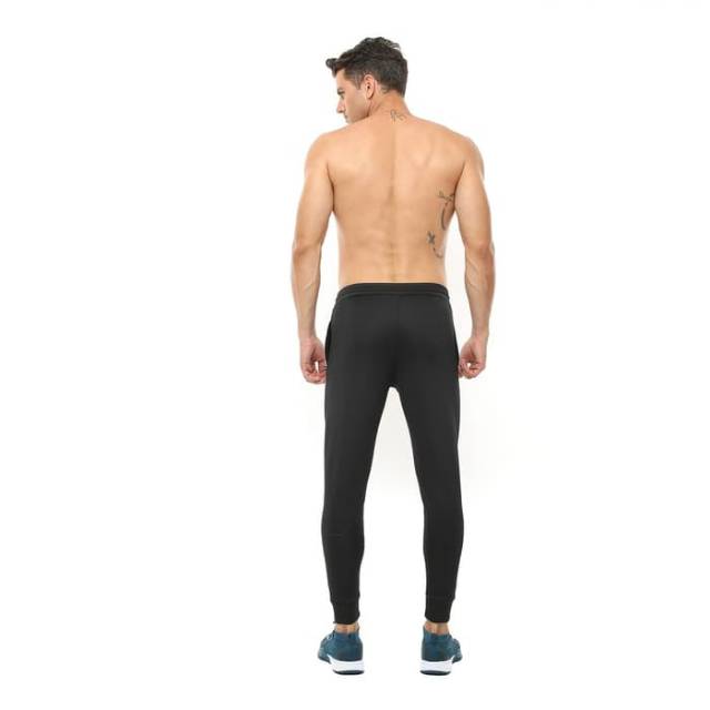 FCS-002HT Celana jogger sport fitness FLEX hitam