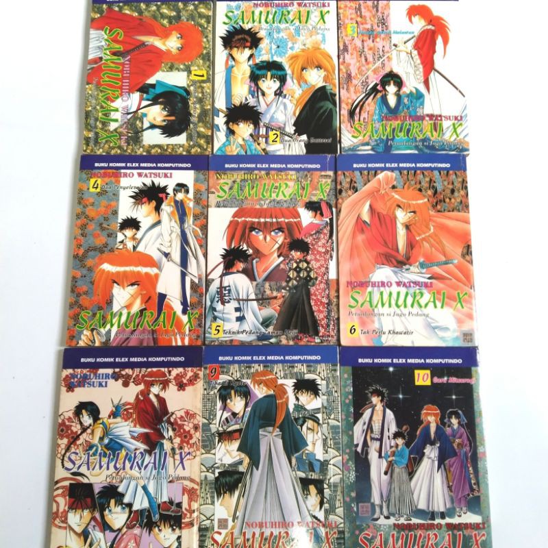 samurai x komik