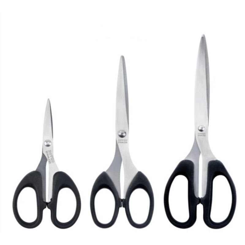

GUNTING HITAM KECIL 12CM SEDANG 16 CM