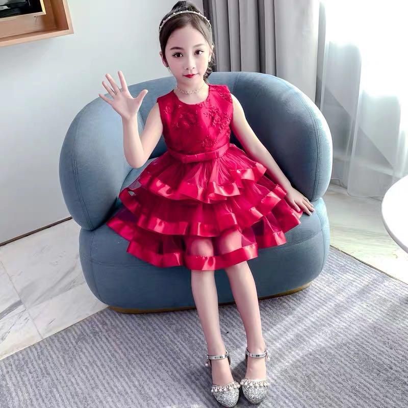 2016# dres anak terbaru/ dres anak pesta perempuan import