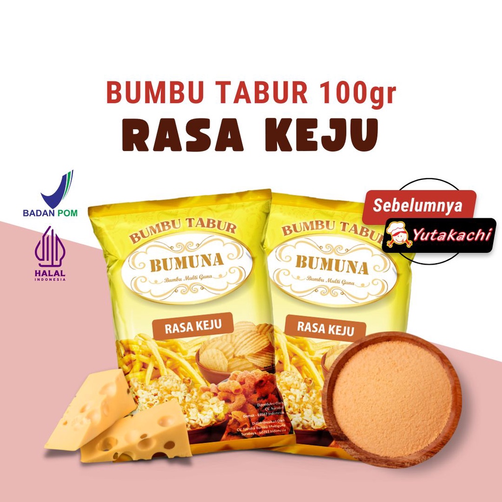 PAKET CEMILAN 3 (Jagung Popcron Yutakachi (1) + BUMUNA Bumbu Tabur Keju (1) + BUMUNA Bumbu Tabur BBQ (1))