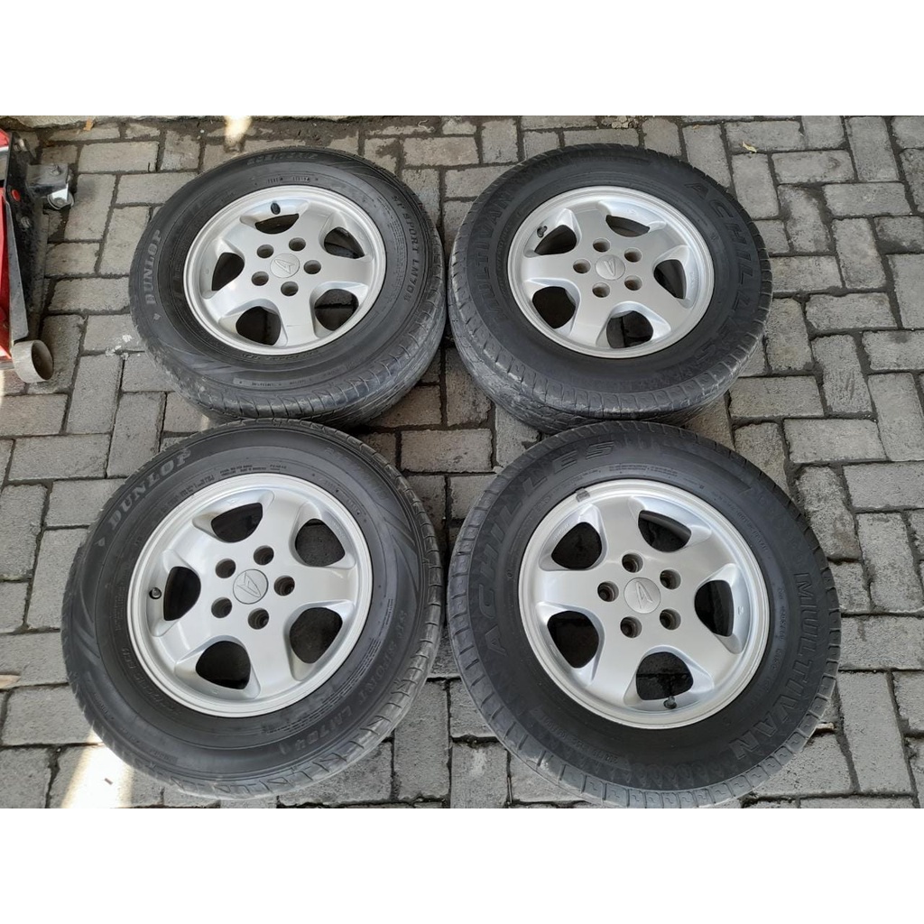 velg mobil bekas ori daihatsu taruna ring 15 & ban 205/70