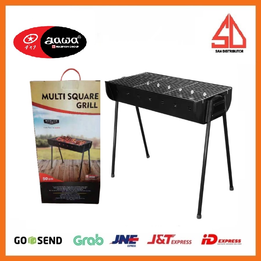 multi square grill 50 cm PIMS50 ALAT PANGGANGAN MASPION