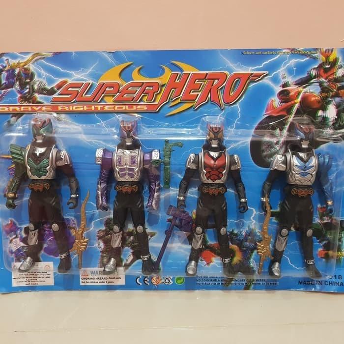 Mainan Robot Baja Hitam - Mainan Robot Kamen Rider