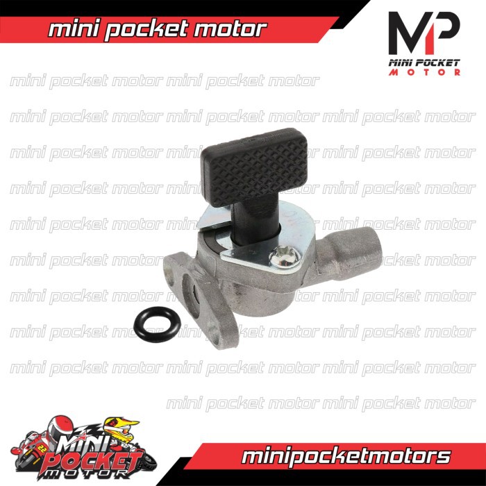 [COD] Kran Bensin Karburator STD Mini Gp- Mini Trail- Mini ATV 50cc 2T Tarik Dijamin Asli KF-004