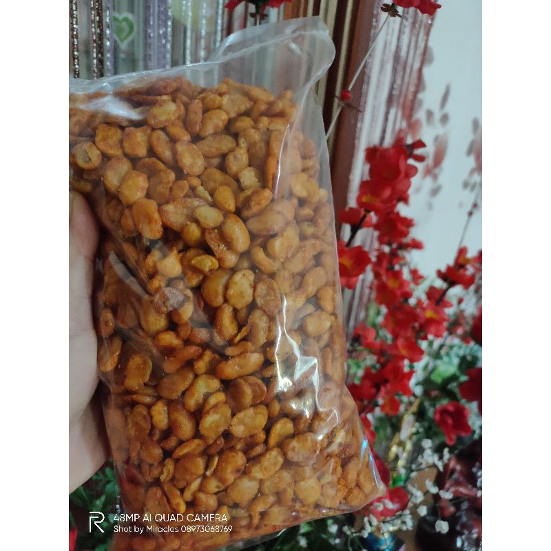 

Kacang Koro Pedas Manis / Asin Original 500gr