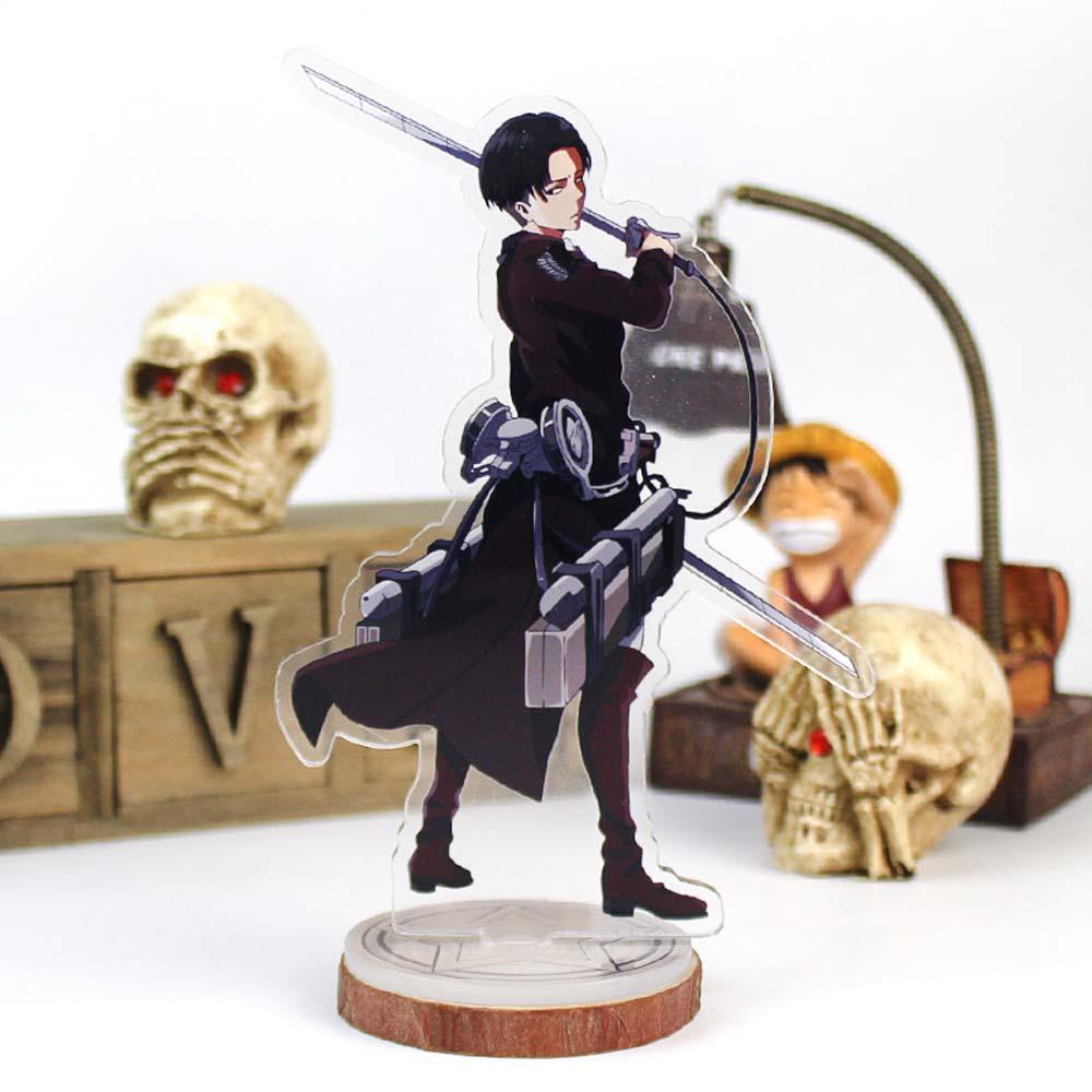 Lanfy Mainan Action Figure Model Attack on Titan Bahan Akrilik Untuk Dekorasi Meja