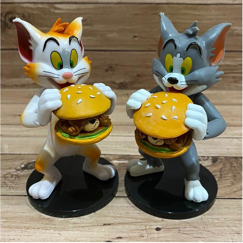 Tom And Jerry pajangan Figure Set / Mainan Anak Tom And Jerry