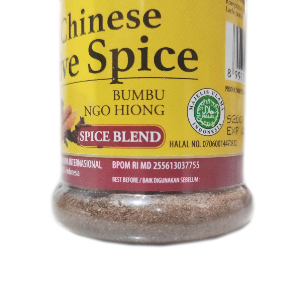 JAYS CHINESE FIVE SPICE 50 GR - JAYS BUMBU NGOHIONG HALAL