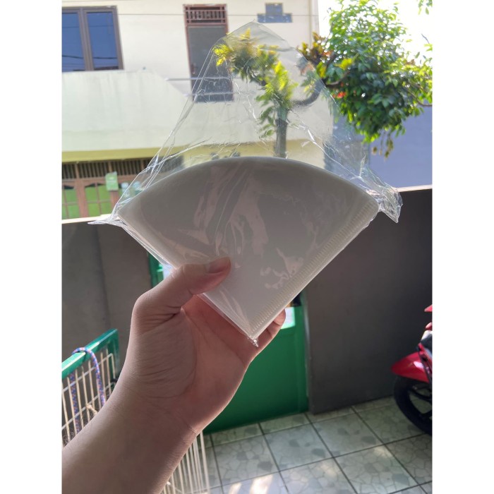 

vd201r Paper Filter Kopi Bleached Deluxe V60 Size 02 Coffee Dripper Murah Ds20X11