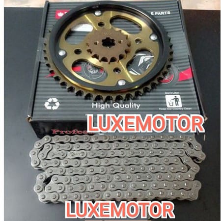 GIR SET GEAR PAKET CBR150R CBR 150 FACELIFT CB150R STREETFIRE NEW LED BAJA BAKARAN NON ORI