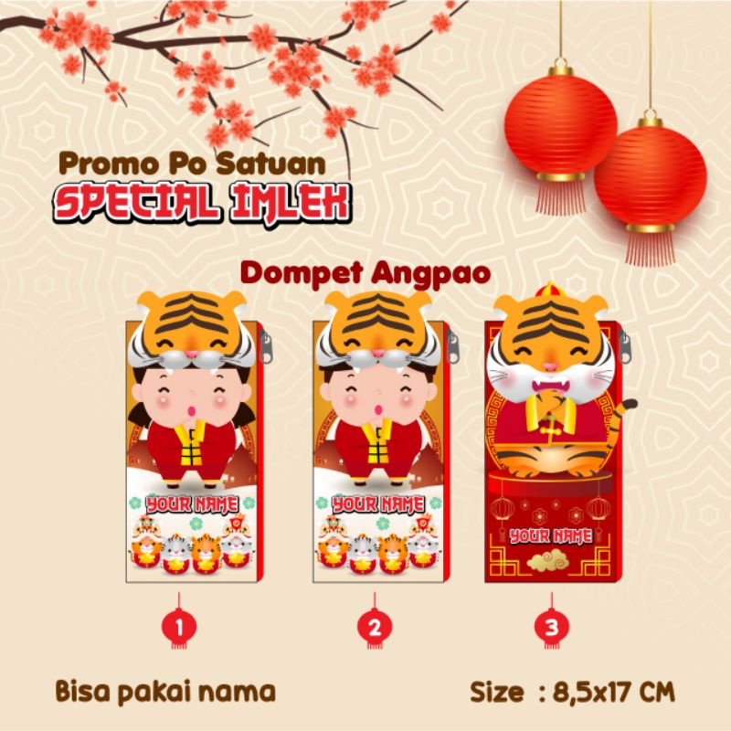 

Pouch Angpao Imlek Custom Gambar