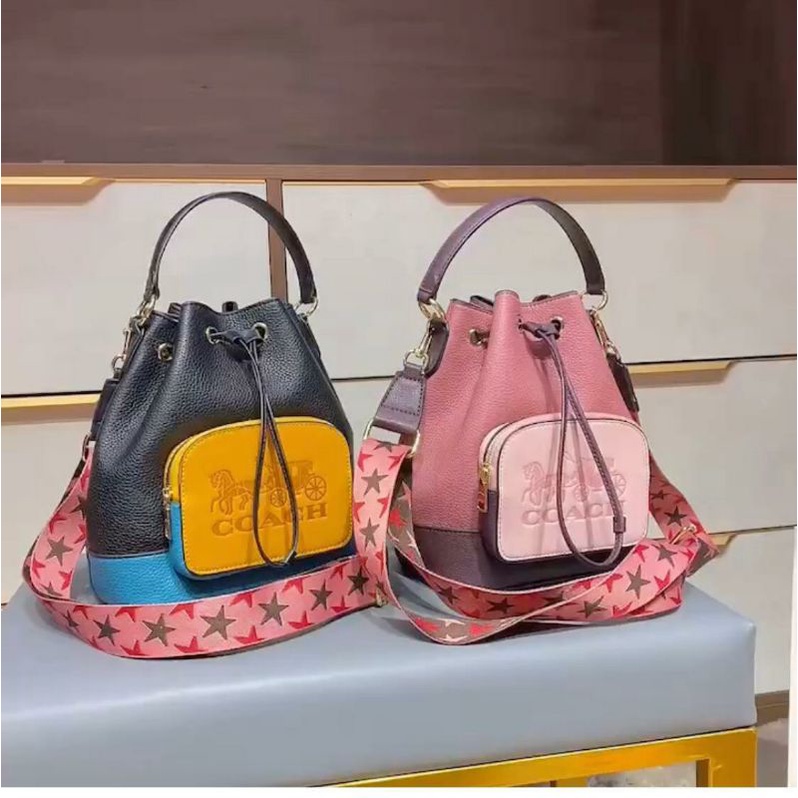 Coach candy bucket tas serut cewek wanita selempang slingbag