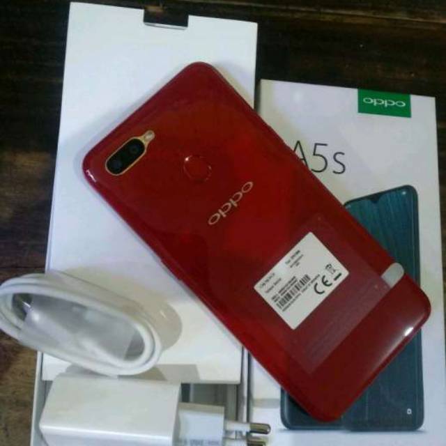 Hp Oppo a5s second rasa baru