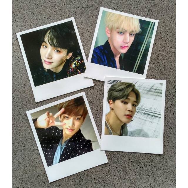 BTS WINGS PHOTOCARD JIMIN JUNGKOOK TAEHYUNG PC