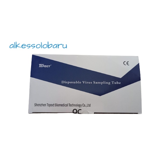 VTM / VIRAL TRANSPORT MEDIA / ALAT TEST SWAB PCR / VTM TOPOCT ISI 50 TEST
