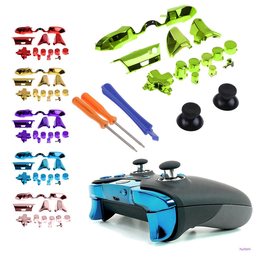Set Tombol Bumper Pelatuk Dpad Lb Rb Lt Rt Pengganti Untuk Controller Xbox One Elite Huiteni