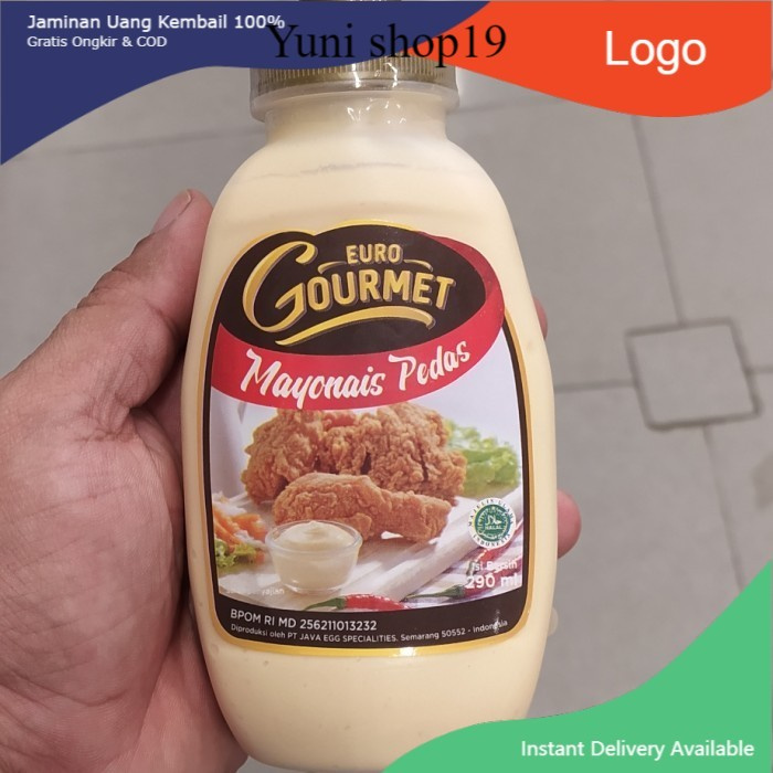 

euro gourmet mayones pedas 290g
