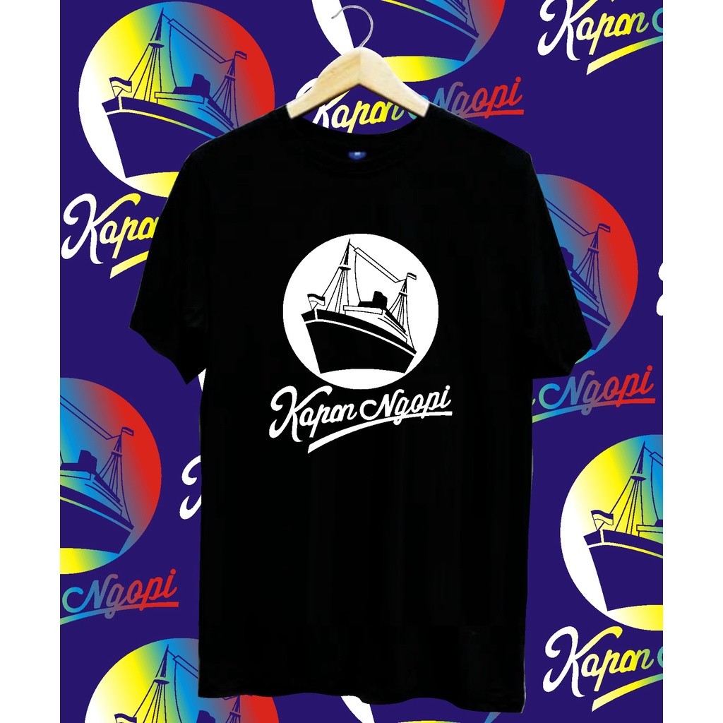 KAOS KAPAN NGOPI-COD-COCOK PRIA&WANITA