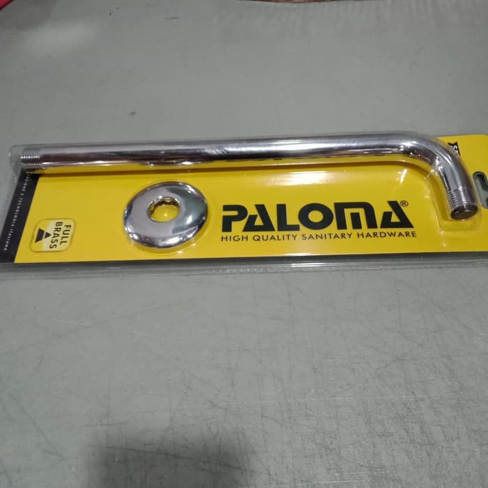 PALOMA SAP 1111 SHOWER ARM SAMBUNGAN KEPALA RAIN SHOWER BRASS CHROME