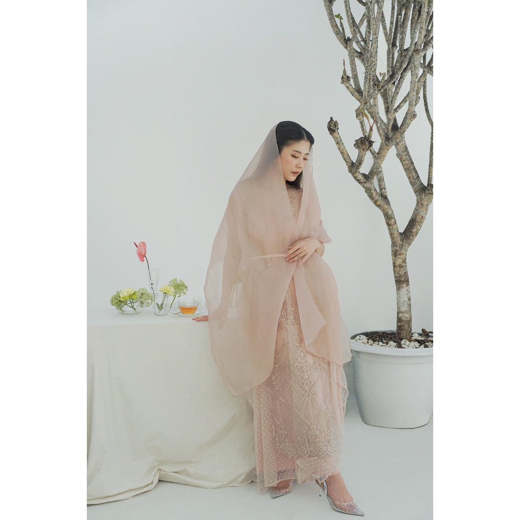 Aura Label -  Long Sleeve Manset Dress