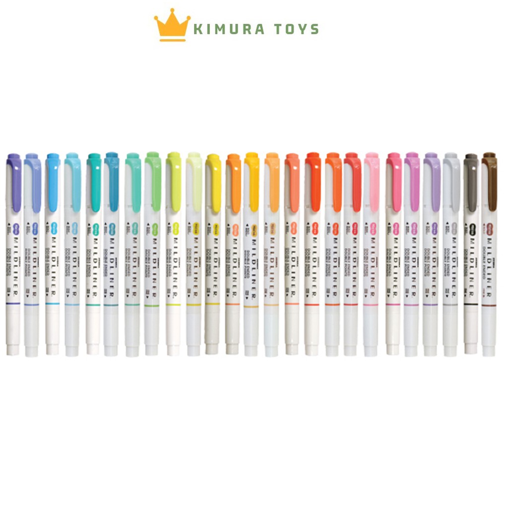 

Marker Dual Tip Zebra Mildliner Harga Satuan