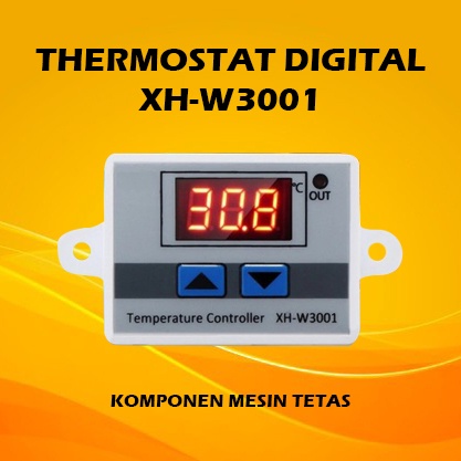 Paket Thermostat Termostat Digital XH Termometer  Higrometer Mesin Tetas Telur