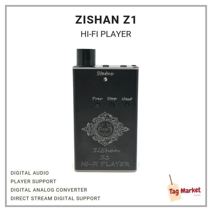Jual Zishan Z1 Hi Fi DAP DAC Music Player support DSD   Amplifier Diskon