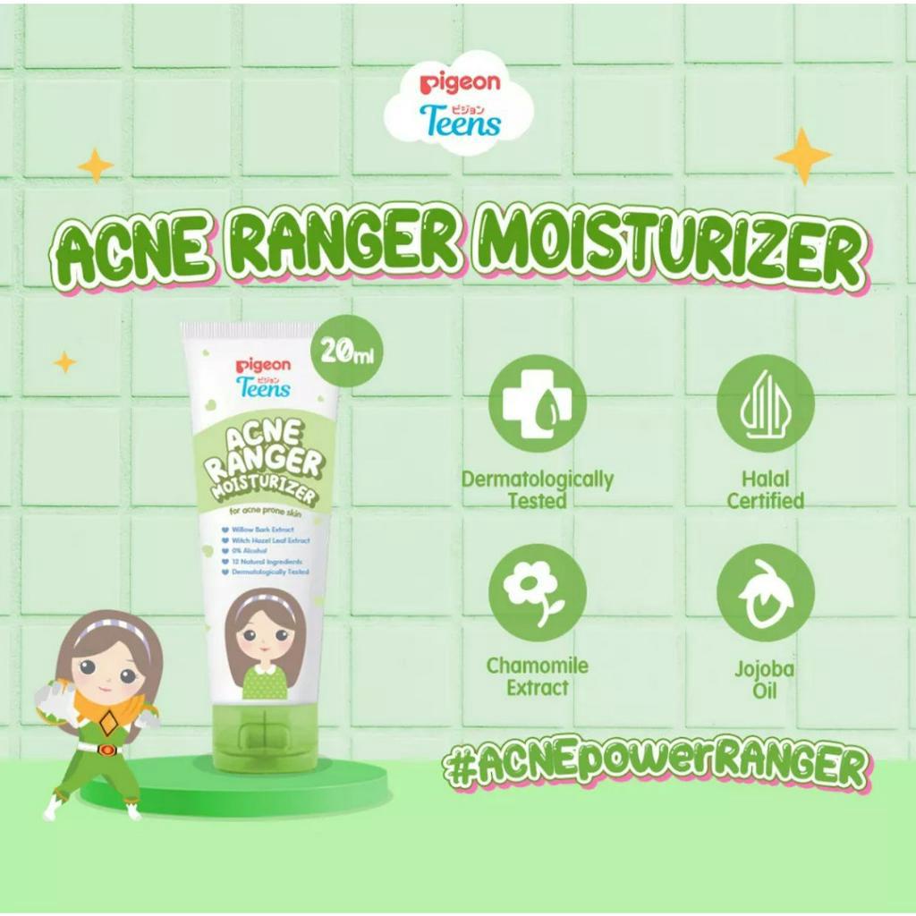 `ღ´ PHINKL `ღ´ Pigeon Teens Acne Ranger Skincare Remaja perawatan acne