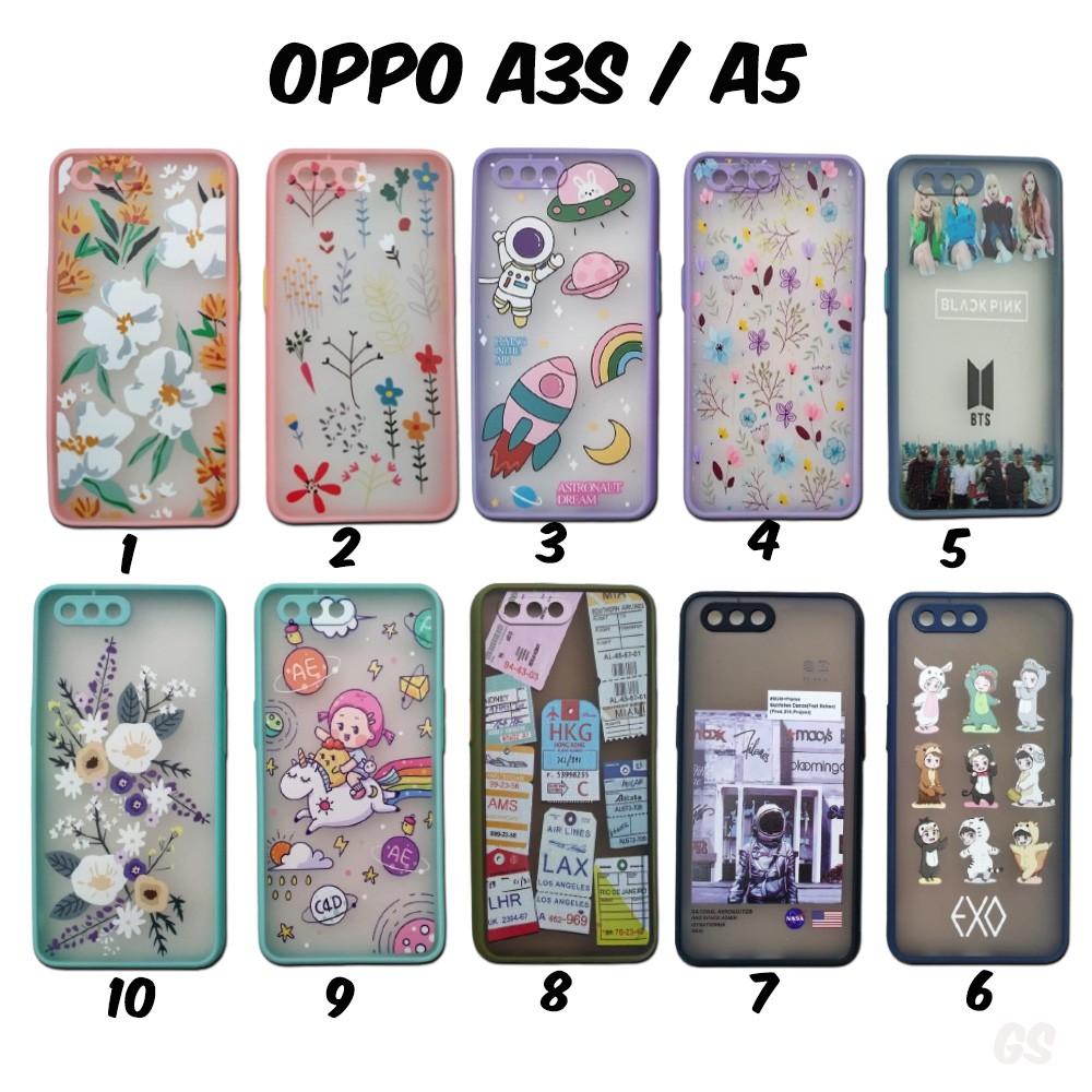 Protector Lens I Case Hybrid OPPO A11K A12 A5S A7 A52 A72 A92 A8 A31 F9 RENO 4F Gambar Pelindung