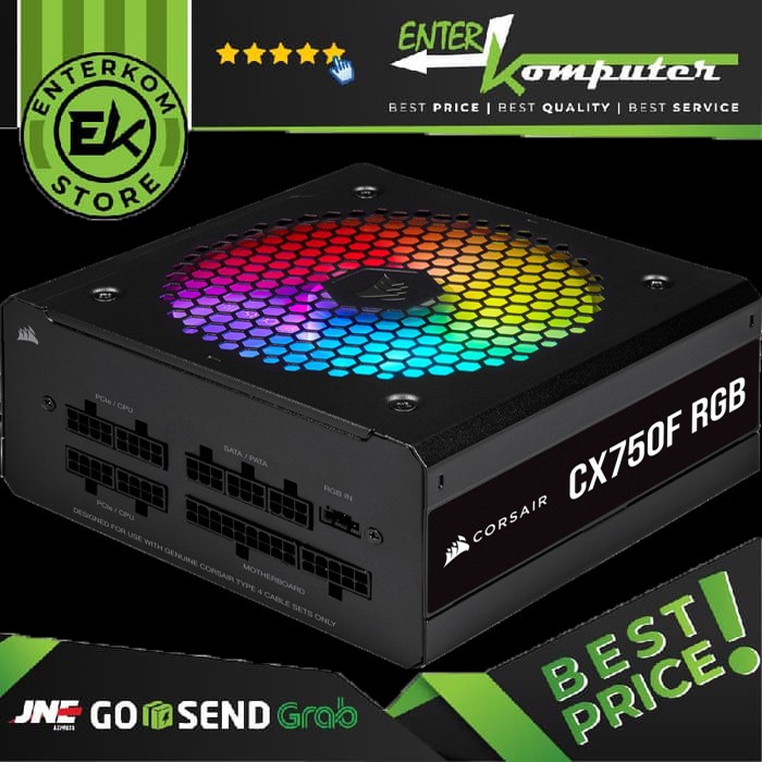 Corsair CXF RGB Series 750W Full Modular - Bronze / PSU 750W