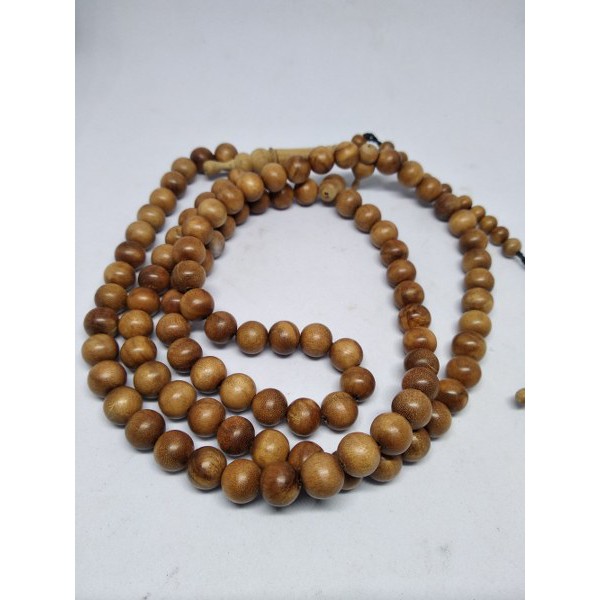Tasbih Kayu Bidara Arab Asli 8 mm anti mahluk Halus sebangsa Jin