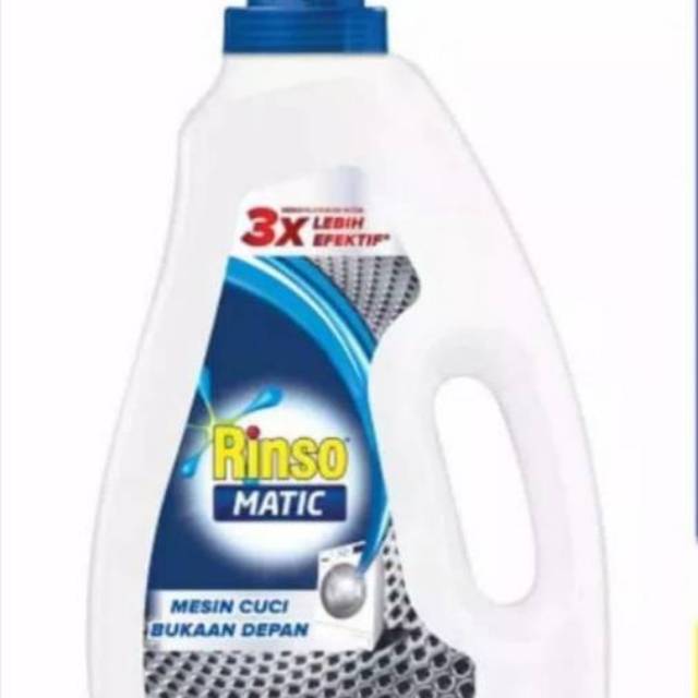 RINSO MATIC CAIR 2,7 L ( khusus gojek )