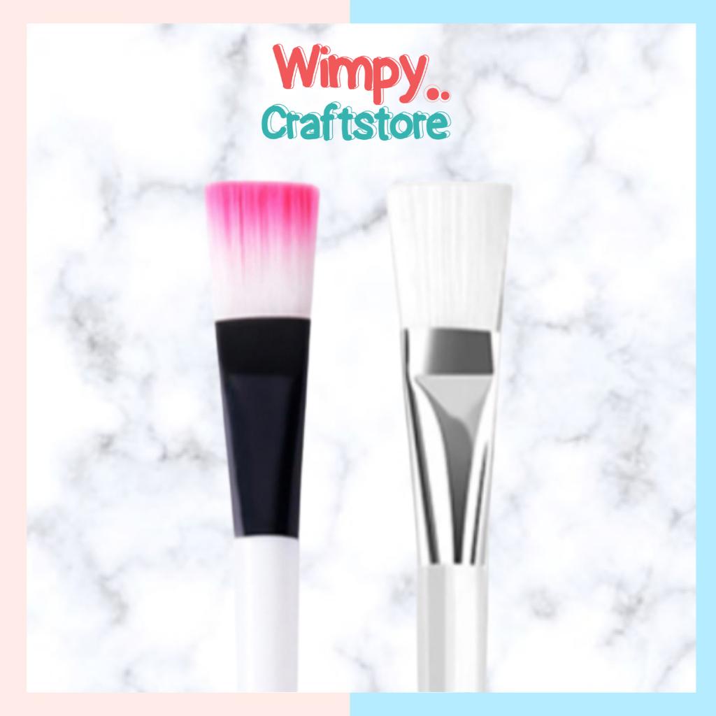 

Wimpy Kuas Flat Nylon Brush Kuas Cat Masker Kuas Varnish Kuas Kerajinan