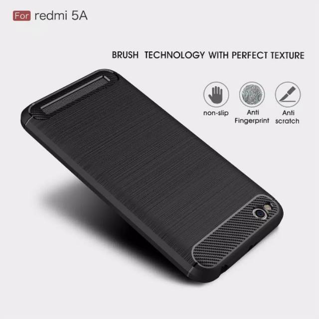 CASE XIAOMI REDMI 5A IPAKY CARBON FIBER XIAOMI REDMI 5A SOFTCASE CASE