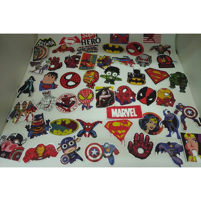 

Stiker Rimowa Travel Label DC MARVEL 50 pcs