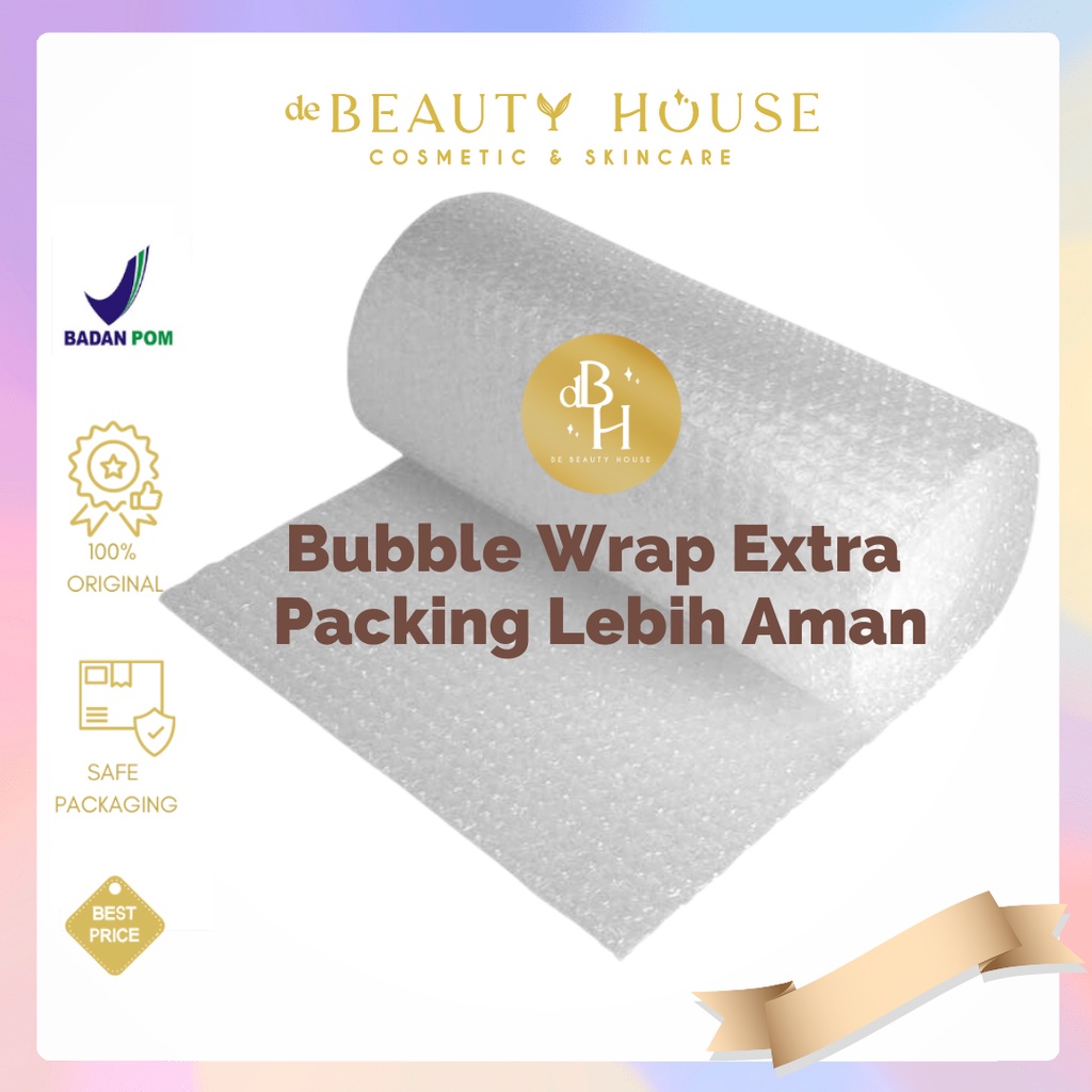 

BUBBLE WRAP Tambahan Extra packing lebih aman