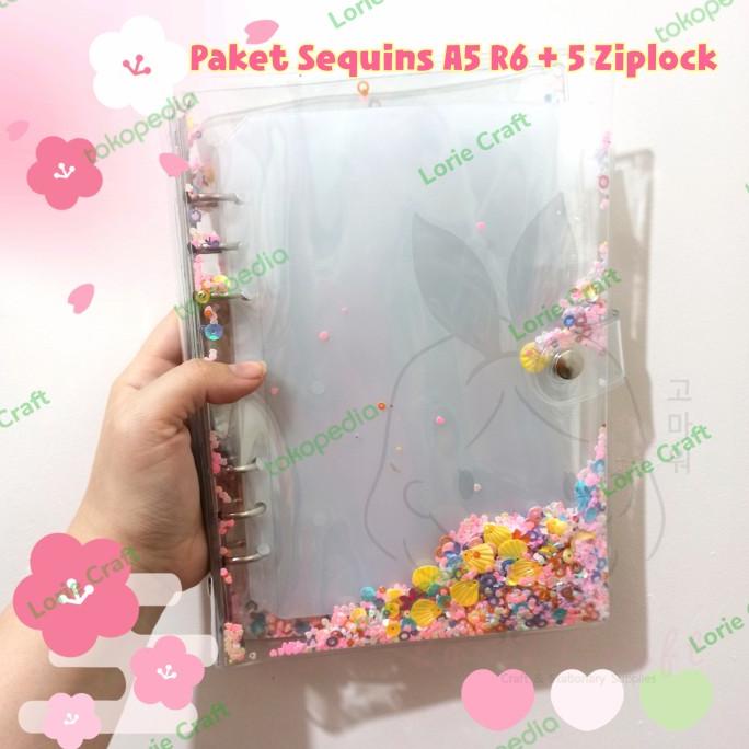 

LC Paket Binder Keuangan + 5 Ziplock + Isi Refill A5 20 lembar