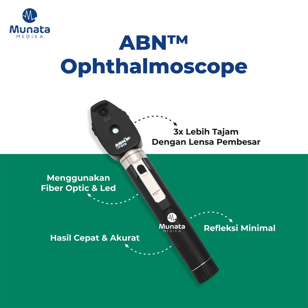 Opthalmoscope ABN OP-010 Alat Periksa Mata