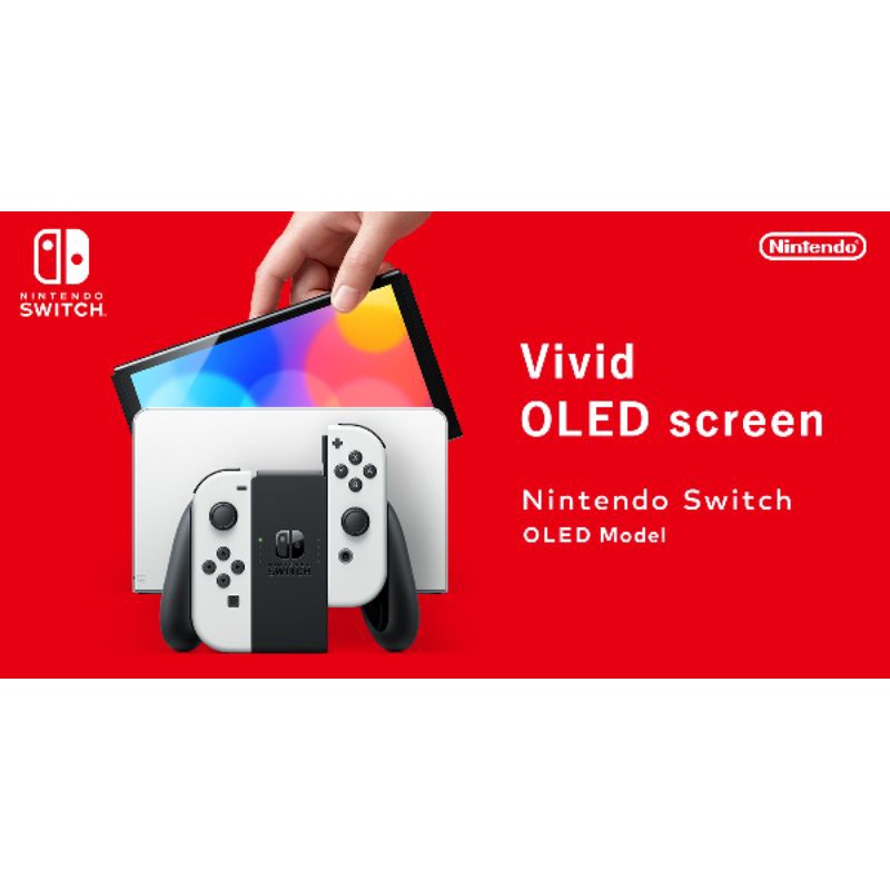 Nintendo Switch OLED Model Version Console Neon Blue Red White