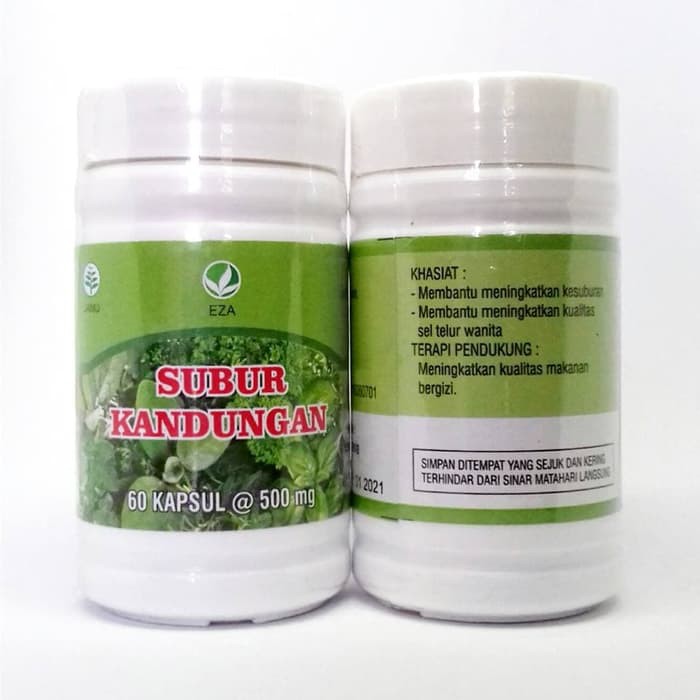 

Kapsul Herbal Subur Kandungan
