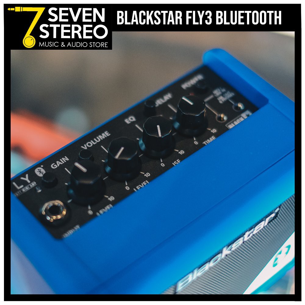 Blackstar Fly3 Bluetooth Blue 3W 1x3 Inch Mini Guitar Combo Amplifier