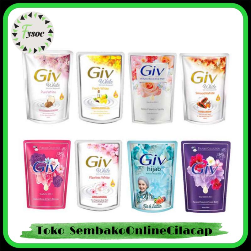 SABUN CAIR GIV 60 ML | GIV BODY WASH 60ML