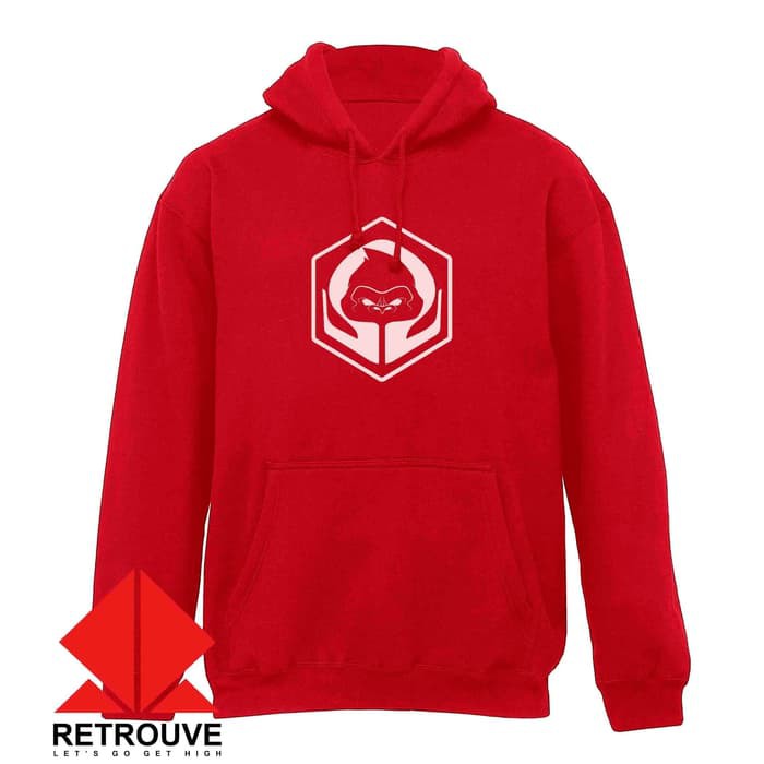 Hoodie Hexohm Hexzoo - Merah