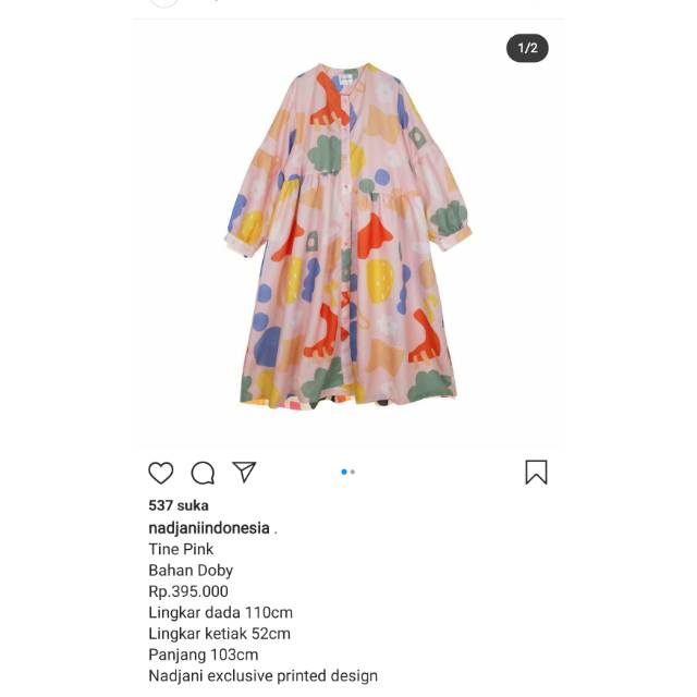 Nadjani Tine Pink Preloved
