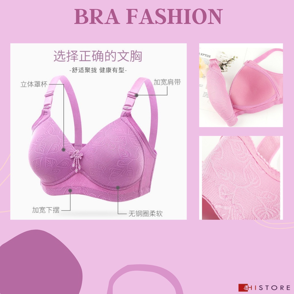 Bra BH FASHION CUP C Fashion Wanita Bra wanita Premium Busa Tipis Tanpa Kawat Sangat Nyaman 6224