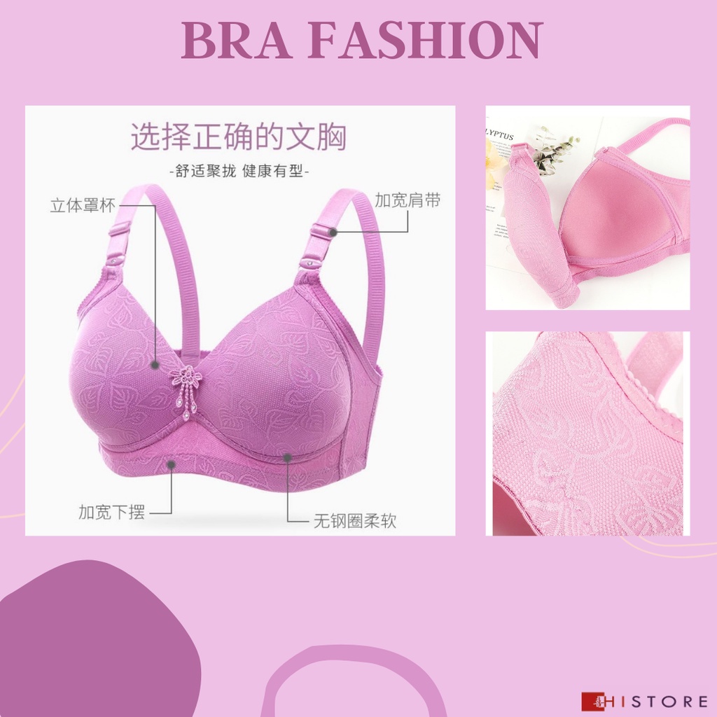 Bra BH FASHION CUP C Fashion Wanita Bra wanita Premium Busa Tipis Tanpa Kawat Sangat Nyaman 6224